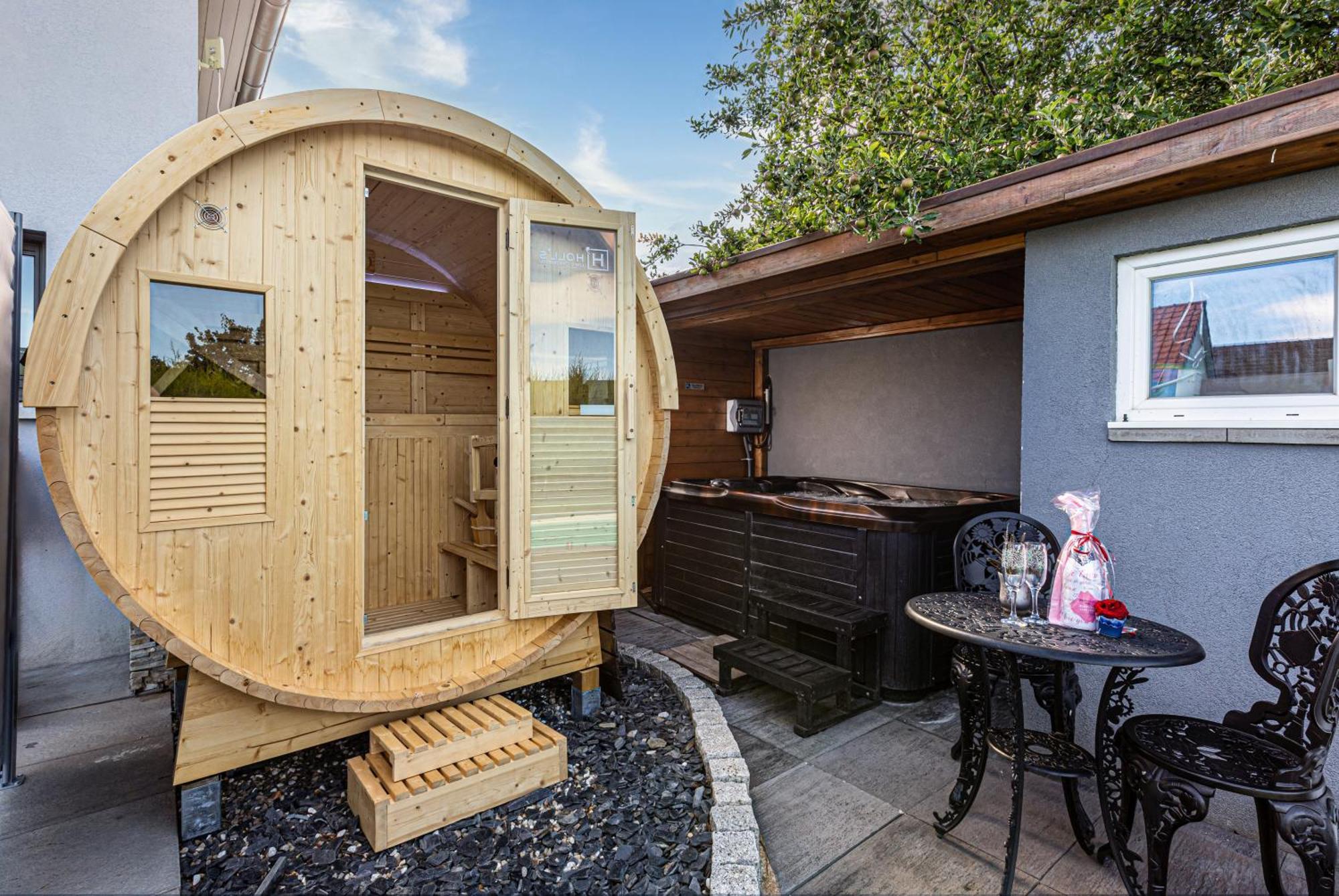 Gites Spa Strasbourg - Studio Romantique, Jacuzzi, Sauna, Terrasse Privee Furdenheim Exterior photo